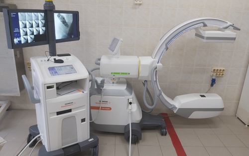 В КГКБ СМП введен в эксплуатацию передвижной рентгенохирургический аппарат